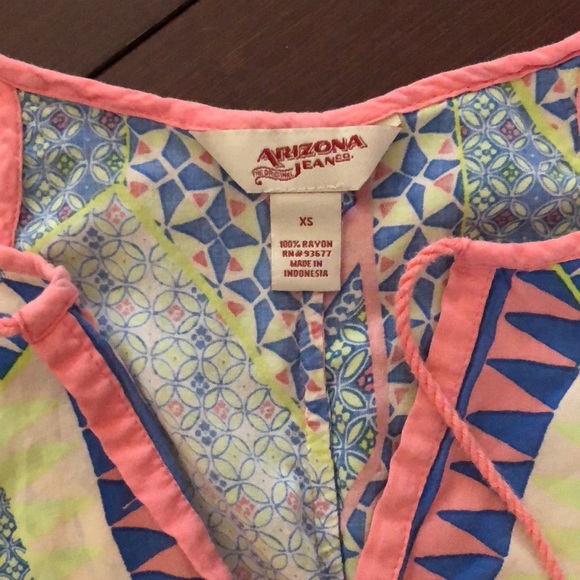 Arizona Jean Co. Multicolor Halter Top XS - Picture 3 of 8